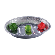 Moule en aluminium de dinde ovale jetable pour la cuisson des aliments